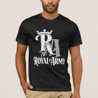 Camiseta T-Shirt do Exército Real Emblem Dark Mens