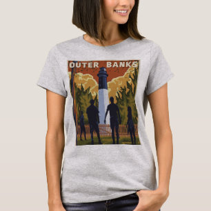 Camiseta T-shirt do exterior do banco