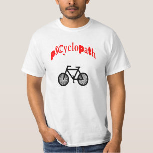 Camiseta T-shirt do fã da bicicleta do ciclismo