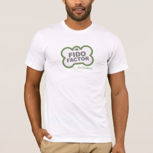 Camiseta T-shirt do fator de Fido