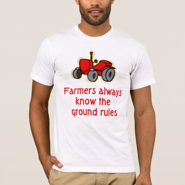 Camiseta T-shirt do fazendeiro (Frente)