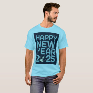 Camiseta T-shirt do feliz ano novo 2025