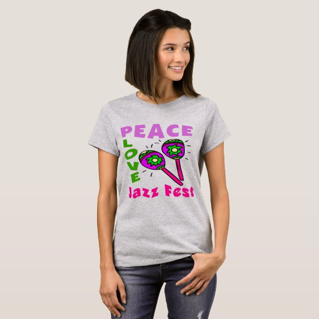Camiseta T-shirt do Fest do Peace Love (Frente Completa)