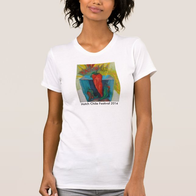 Camiseta T-shirt do festival do Chile do portal (Frente)