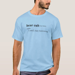 Camiseta T-SHIRT do FILHOTE de URSO/t-shirt alegre do calã