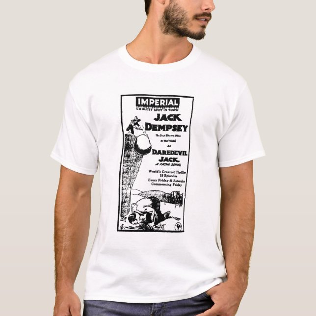 Camiseta T-shirt do filme de Jack Dempsey (Frente)