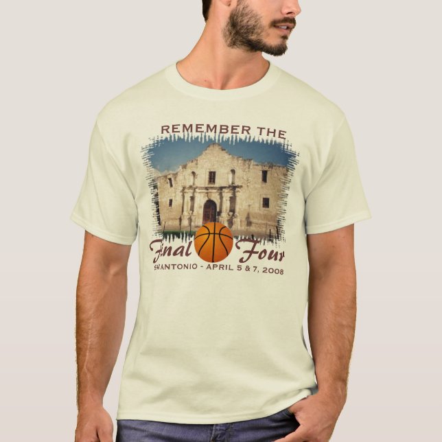 Camiseta T-shirt do final quatro de Alamo (Frente)