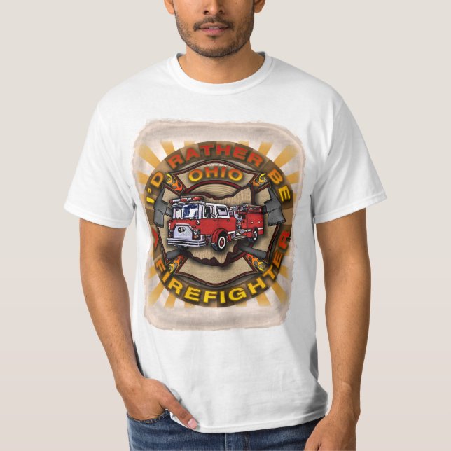 Camiseta t-shirt do Fireman de Ohio (Frente)