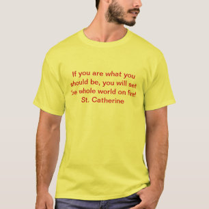 Camiseta T-shirt do fogo de Catherine da rua