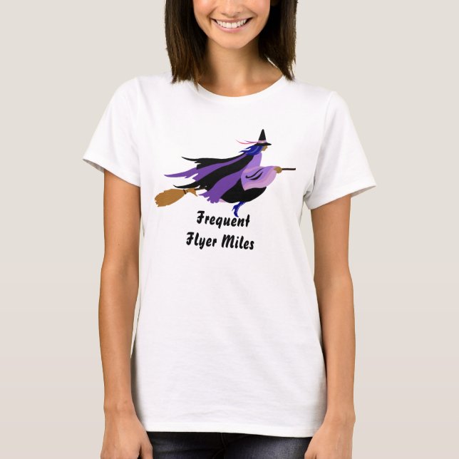 Camiseta T-Shirt do Folheto Frequente (Frente)