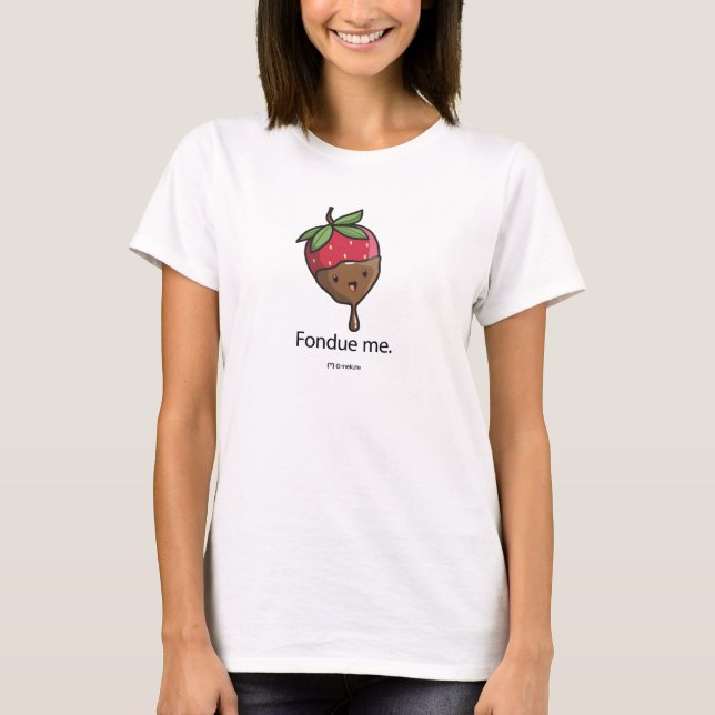 Camiseta T-shirt do Fondue (Frente)