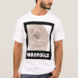 Camiseta T-shirt do forense por Mandee