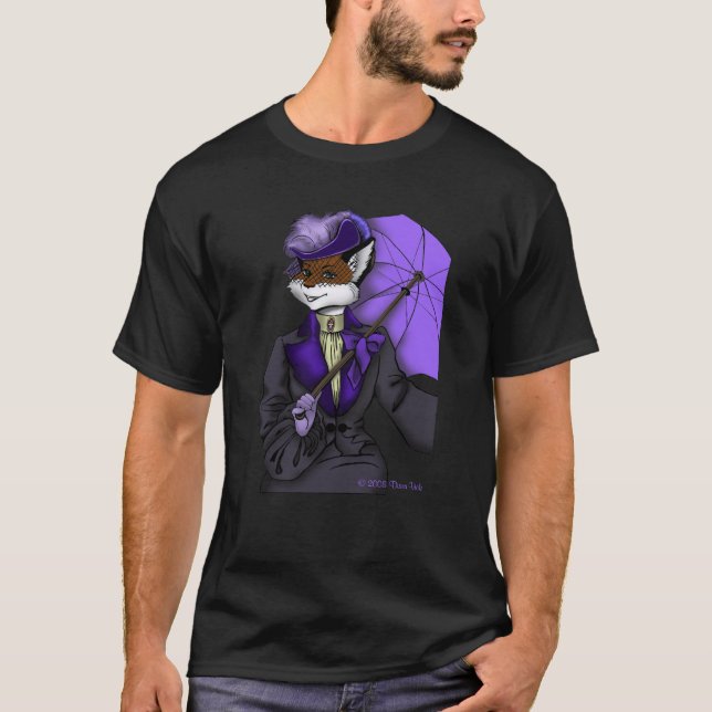Camiseta T-shirt do Fox do Victorian - grande imagem (Frente)
