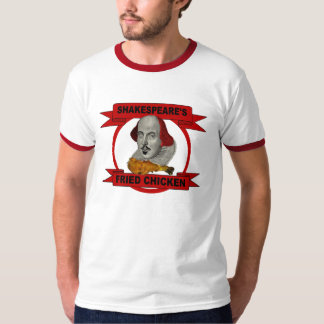Camiseta T-shirt do frango frito de Shakespeare