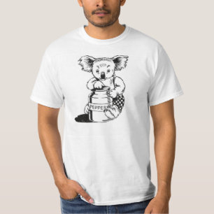 Camiseta T-shirt do frasco do Peppermint de Blinky Bill