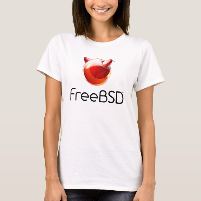 Camiseta T-Shirt do FreeBSD Project Women (Frente)