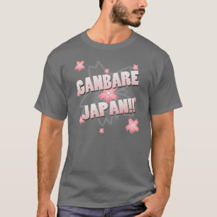 Camiseta T-shirt do Fundraiser de Ganbare
