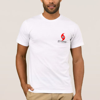 Camiseta T-shirt do furacão dos homens