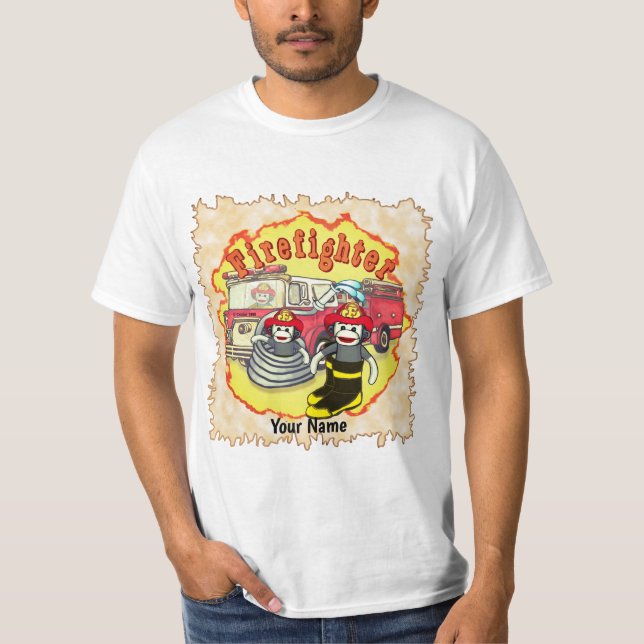 Camiseta T-Shirt do Furto de Macaco-Meia (Frente)