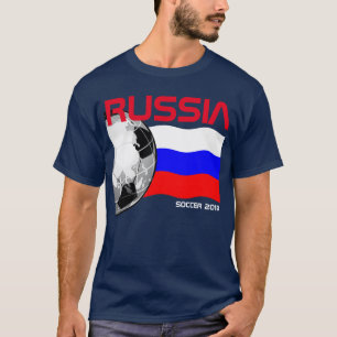 Camiseta T-Shirt do Futebol da Rússia