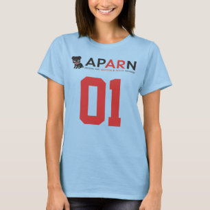 Camiseta T-shirt do futebol das mulheres do logotipo de