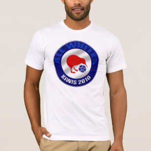 Camiseta T-shirt do futebol de Nova Zelândia