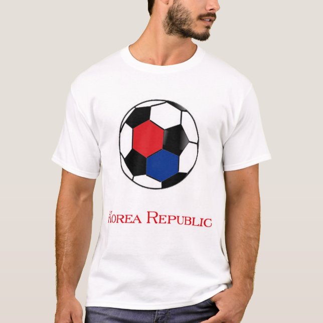 Camiseta T-shirt do futebol do campeonato do mundo da (Frente)