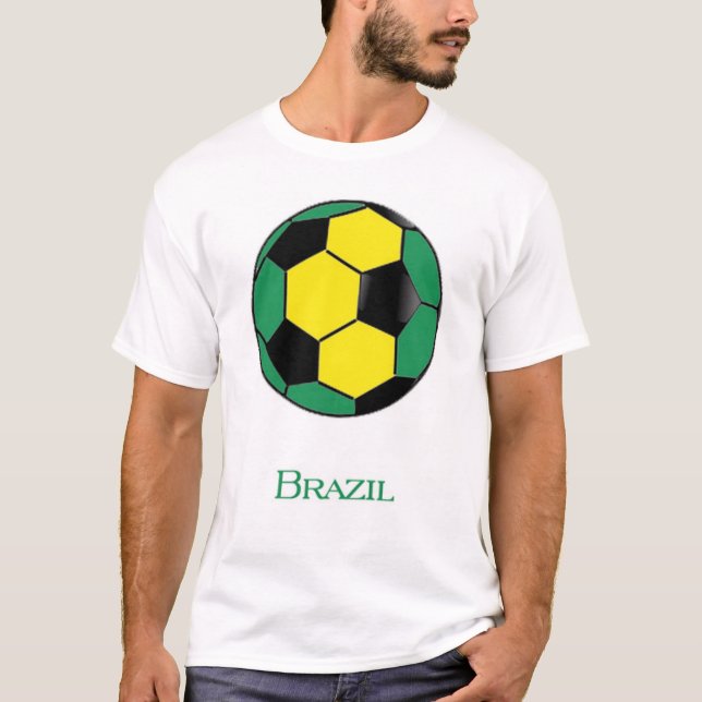 Camiseta T-shirt do futebol do campeonato do mundo de (Frente)