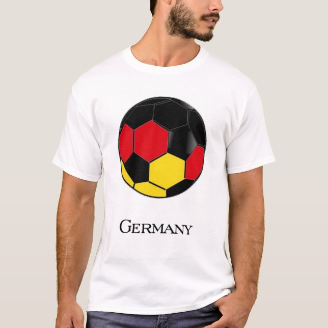 Camiseta T-shirt do futebol do campeonato do mundo de (Frente)