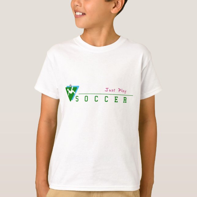 Camiseta T-shirt do futebol do jogo dos miúdos apenas (Frente)