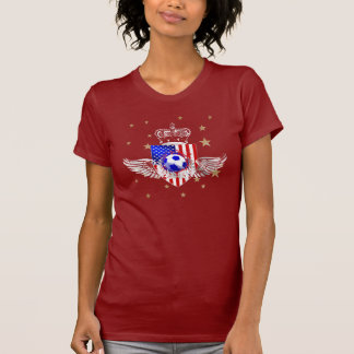 Camiseta T-shirt do futebol dos E.U. das meninas das