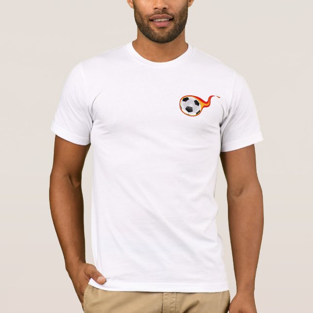 Camiseta t-shirt do futebol - logótipo (Frente)