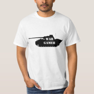 Camiseta T-shirt do Gamer da guerra da pantera de Panzer V