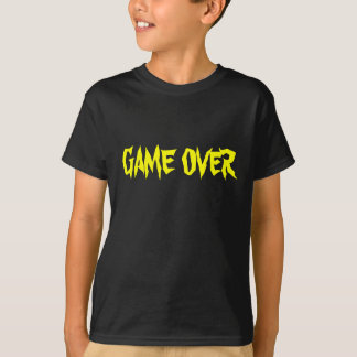 Camiseta T-shirt do Gamer dos miúdos