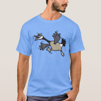 T-shirt do ganso - um ganso que seja sido Goosed