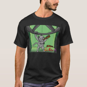 Camiseta T-shirt do gatinho do deus de DWI