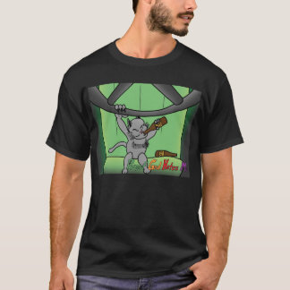 Camiseta T-shirt do gatinho do deus de DWI