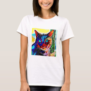 Camiseta T-shirt do gato