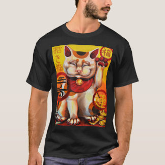 Camiseta "T-shirt do gato afortunado"