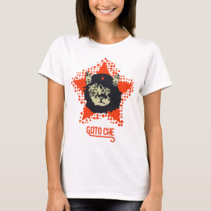 Camiseta T-shirt do gato de Che Guevara