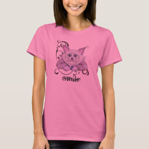 Camiseta T-shirt do gato de Cheshire