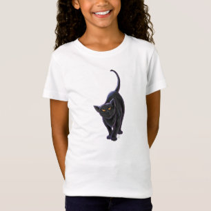 Camiseta T-shirt do gato preto
