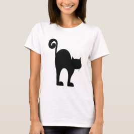 Camiseta T-shirt do gato preto