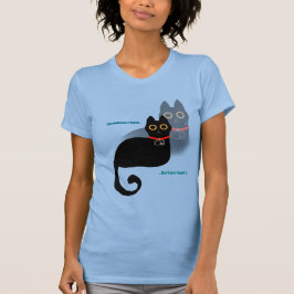 Camiseta T-Shirt do gato preto