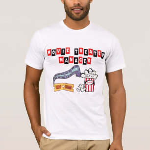 Camiseta T-shirt do gerente do filme