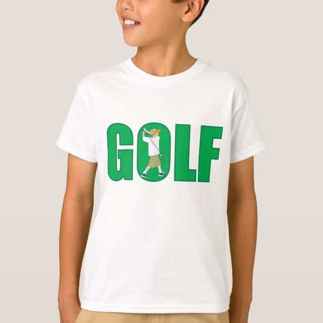 Camiseta T-shirt do golfe (Frente)