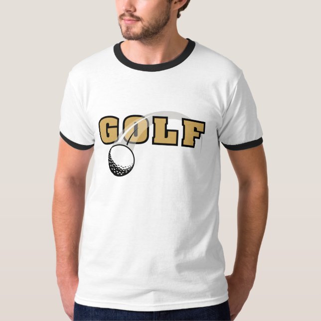 Camiseta T-shirt do golfe (Frente)