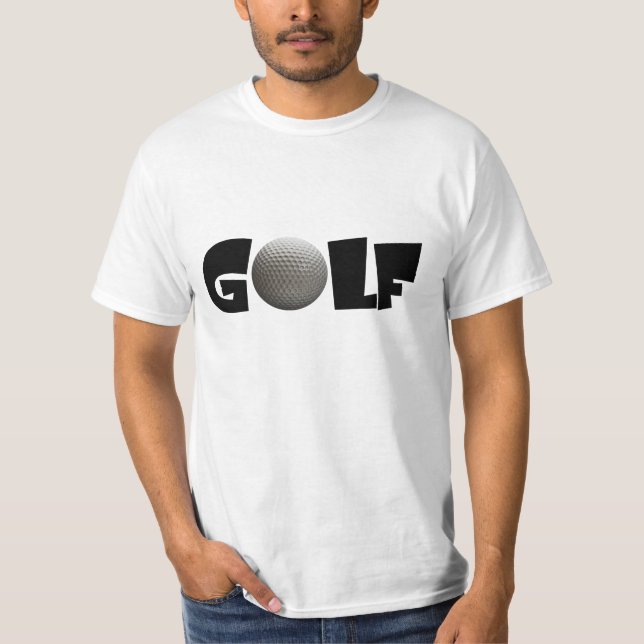 Camiseta T-shirt do golfe (Frente)