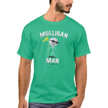 T-SHIRT DO GOLFE DO HOMEM DO MULLIGAN