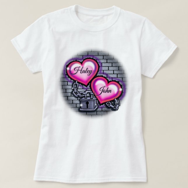 Camiseta T-Shirt do grafite (Frente do Design)